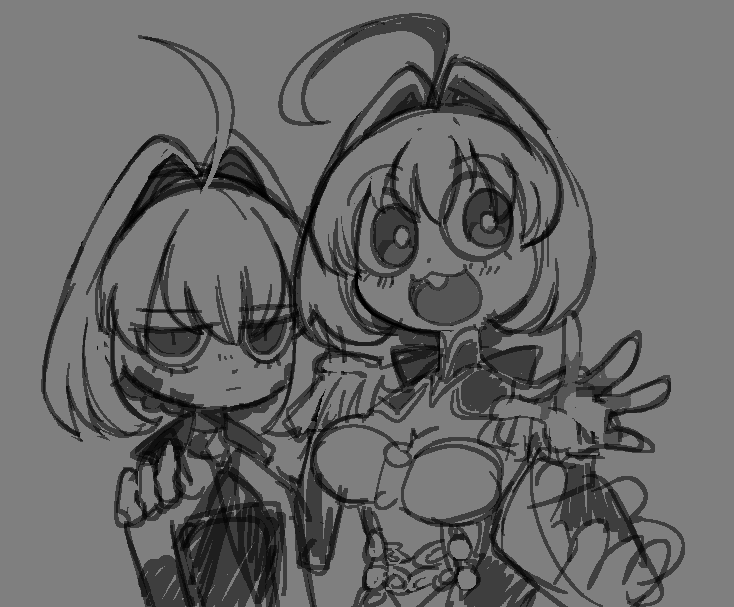 nero claudius and queen draco (fate and 1 more) drawn by madocactus