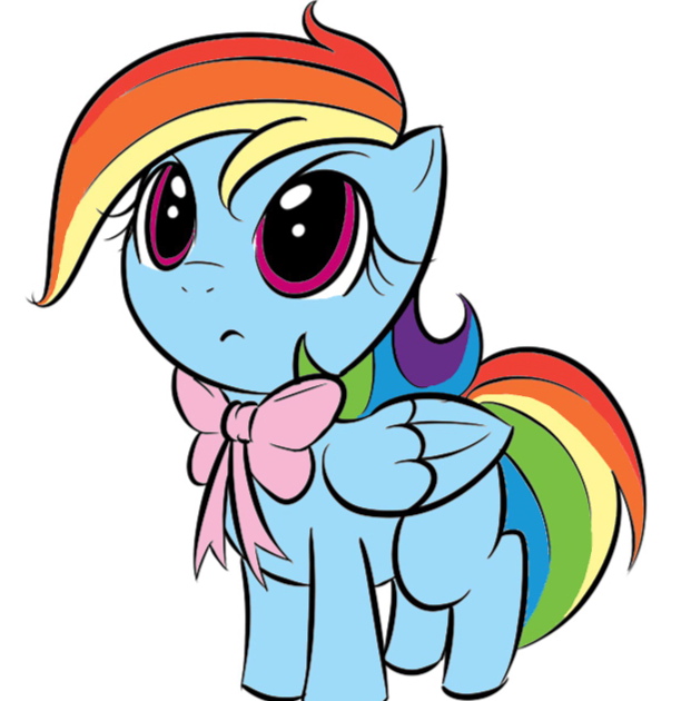 rainbow dash (my little pony and 1 more)