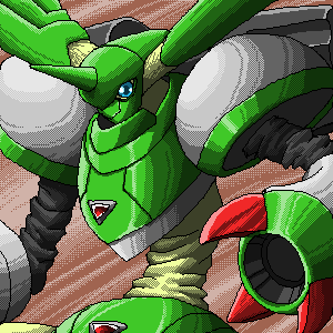 rapidmon (digimon and 1 more) drawn by dragon_(artist)
