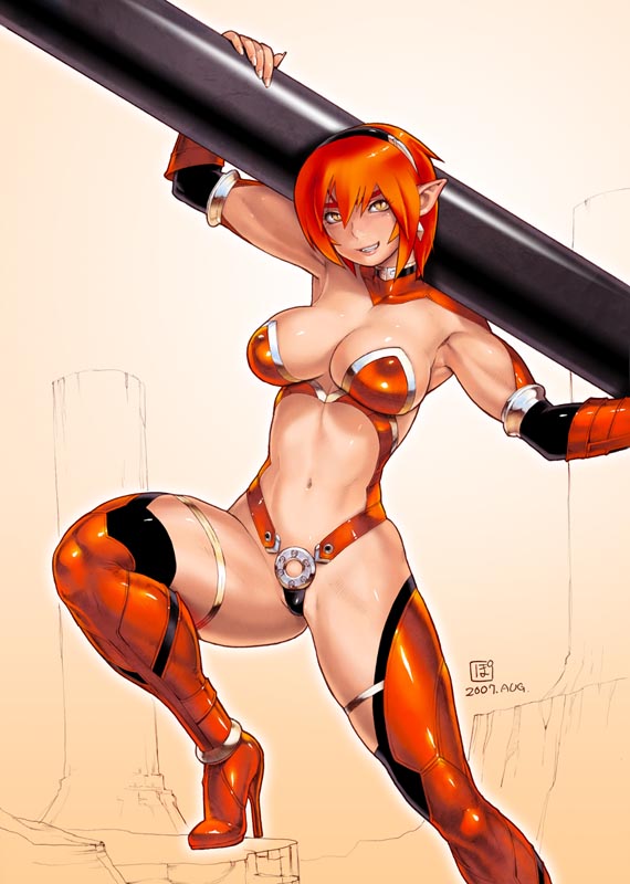 gokuu (comic megastore and 1 more) drawn by po-ju
