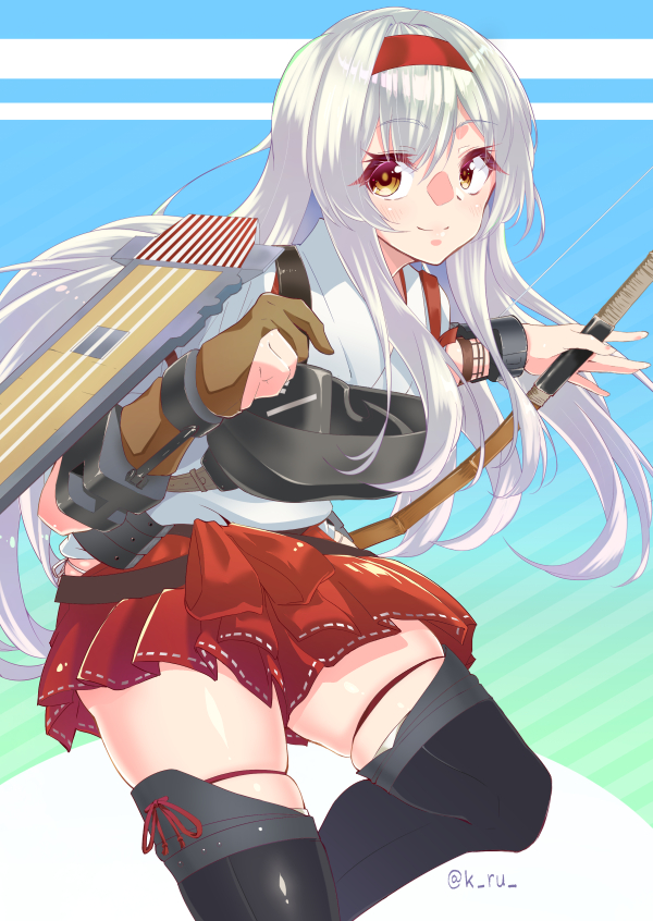 shoukaku and shoukaku kai ni (kantai collection) drawn by yuugen_no_tei