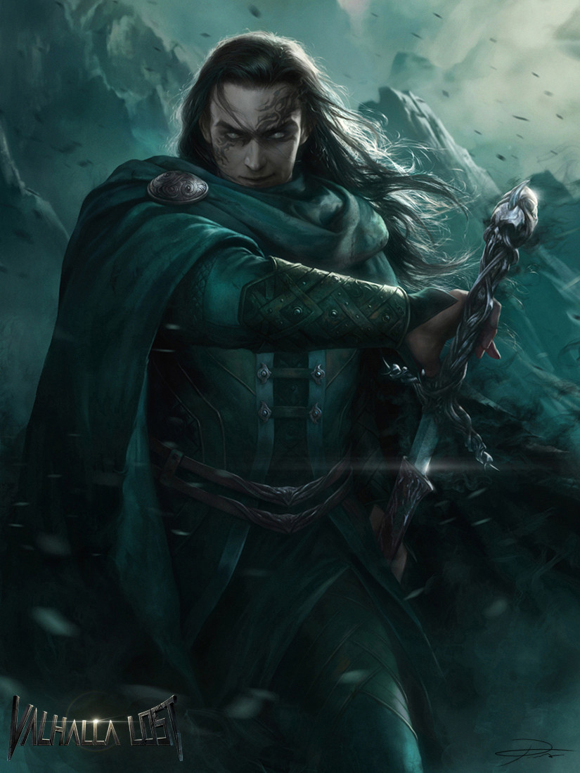 hodur (valhalla lost) drawn by yinyuming