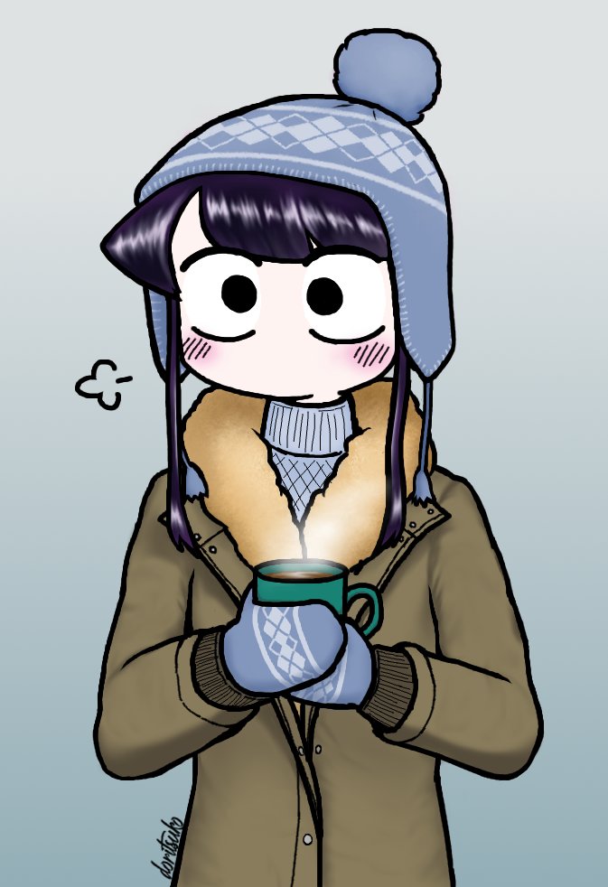 komi shouko (komi-san wa komyushou desu) drawn by doritsuko