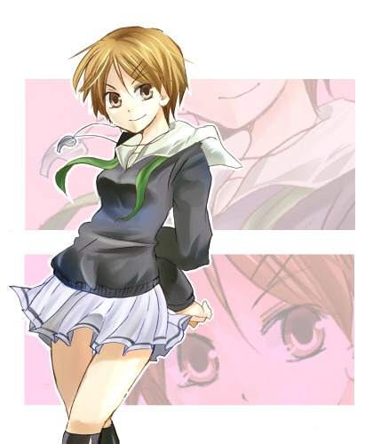aida riko (kuroko no basuke) drawn by aoizuki_yuzu