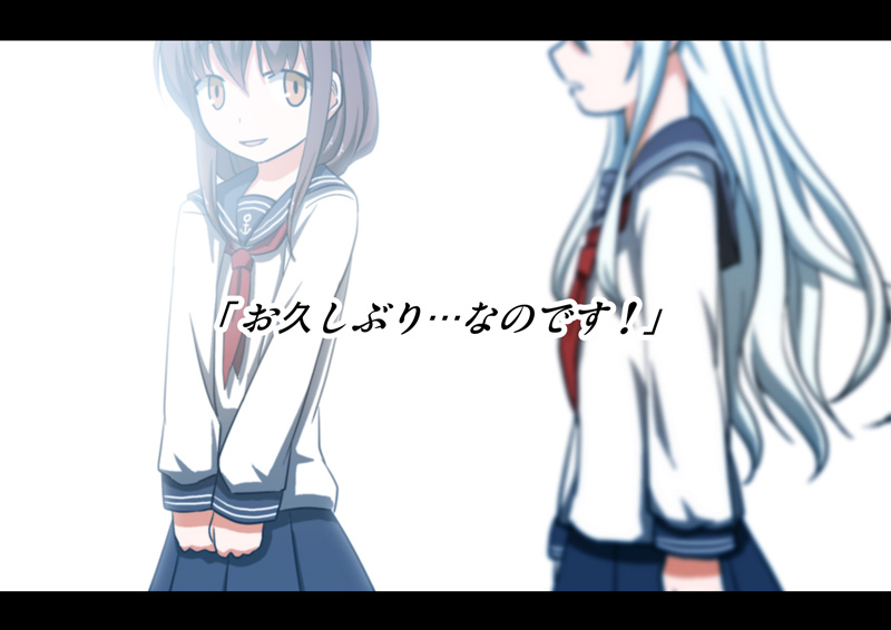 hibiki and inazuma (kantai collection) drawn by sumeragi_seisuke