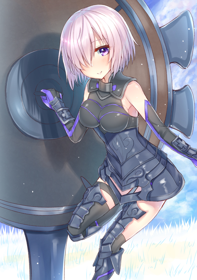 mash kyrielight (fate and 1 more) drawn by hakuishi_aoi