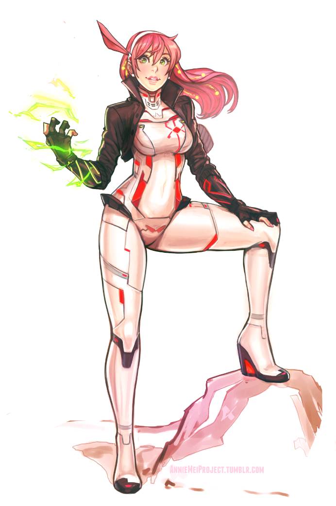 annie mei (annie mei project) drawn by caleb_thomas