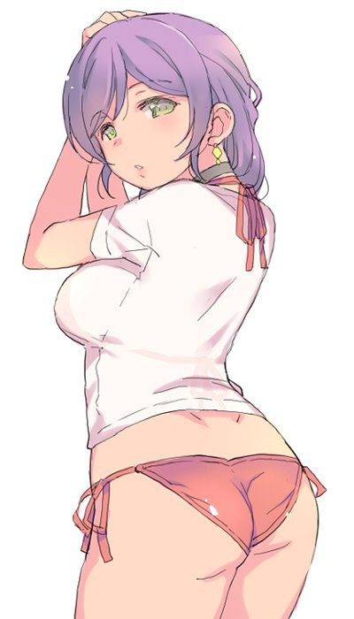 tojo nozomi (love live! and 1 more) drawn by duke_(inu_daimyou)