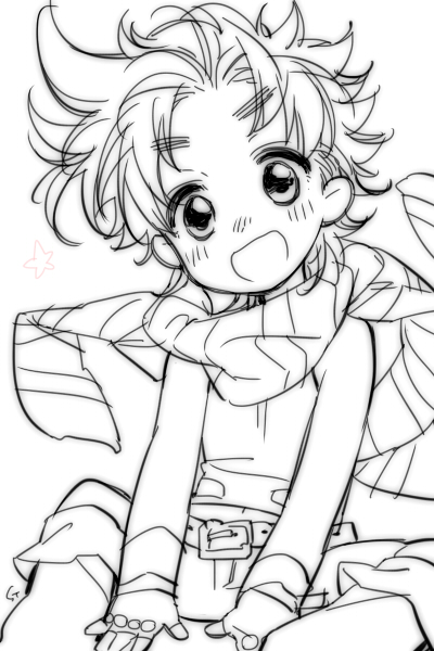 joseph joestar (jojo no kimyou na bouken and 1 more) drawn by toujou_sakana