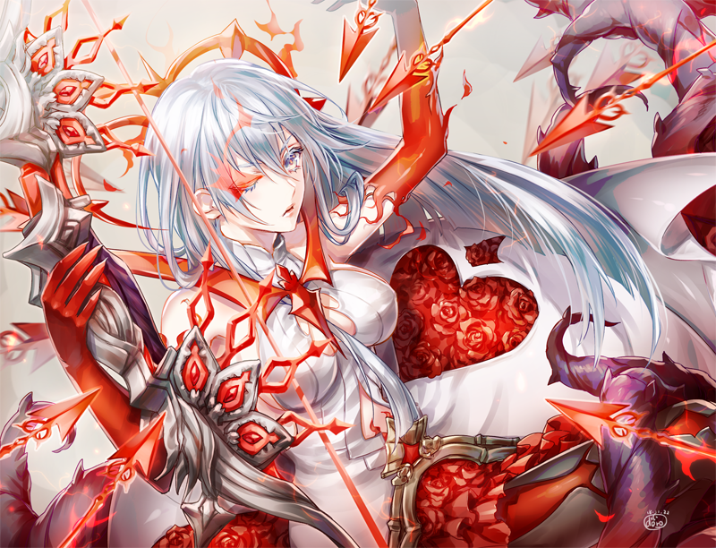 snow white (sinoalice) drawn by doro_(sabarudoro)