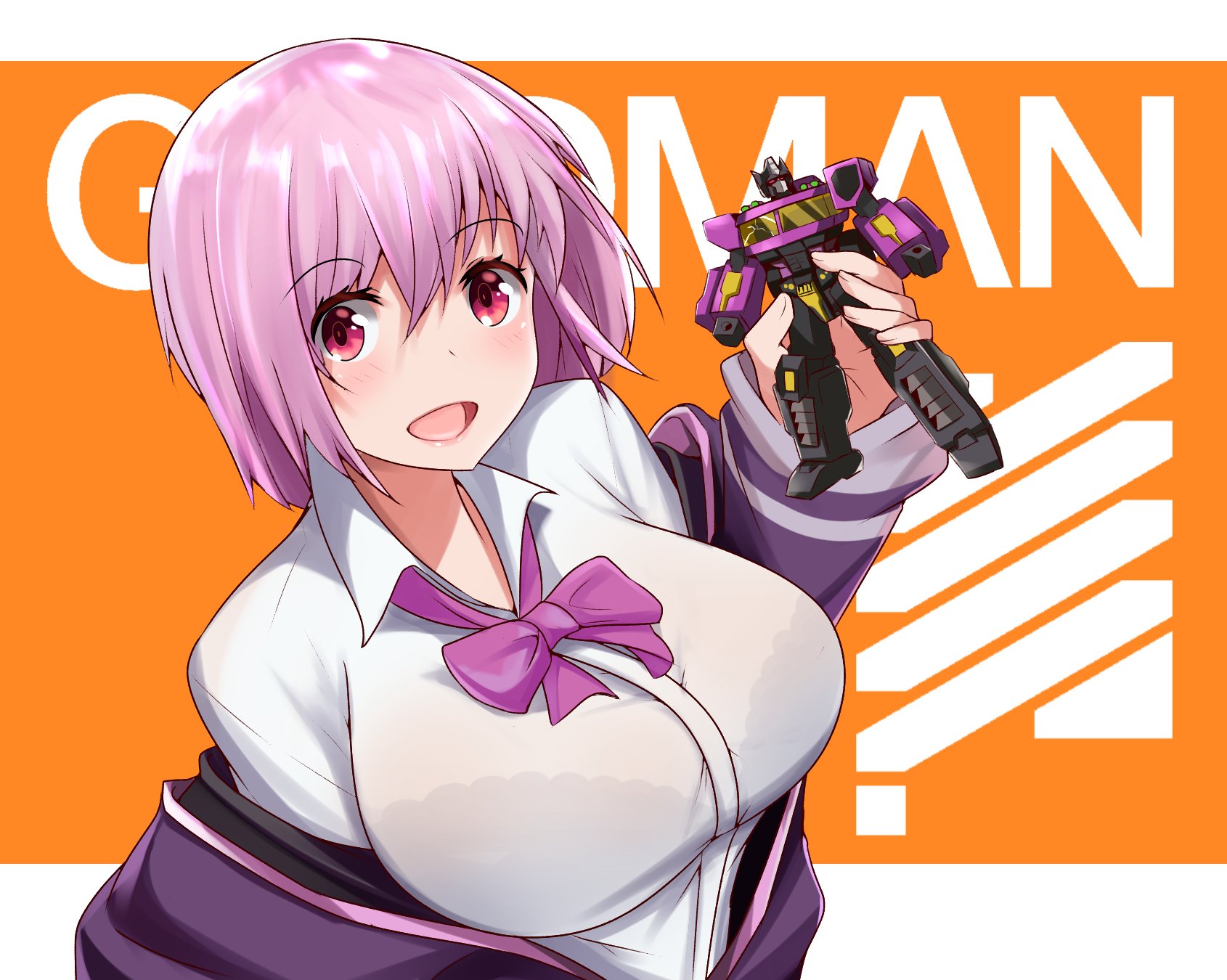 Shinjou Akane And Optimus Prime Ssss Gridman And 2 More Drawn By Altronage Danbooru