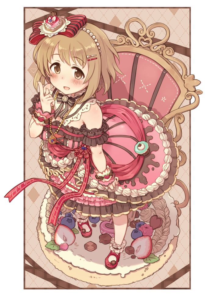 mimura kanako (idolmaster and 1 more) drawn by 7010