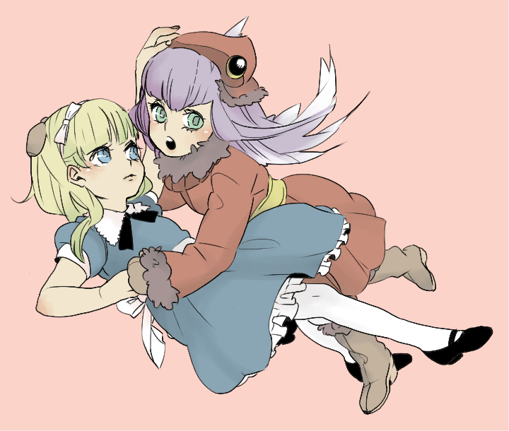 alice and muu shuwuu (shin megami tensei and 2 more) drawn by plus12