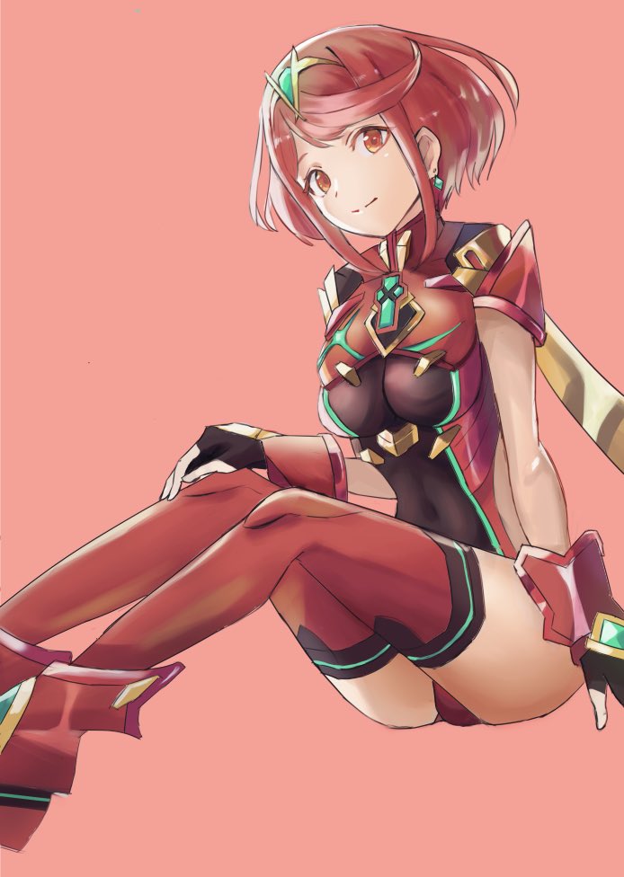 pyra (xenoblade chronicles and 1 more) drawn by maachi_(fsam4547)