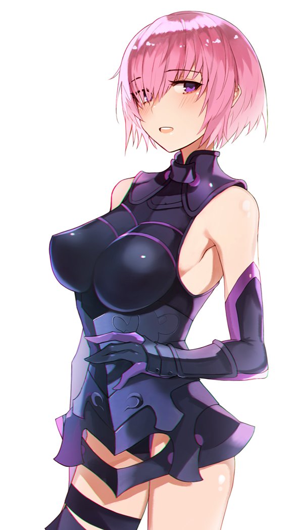mash kyrielight (fate and 1 more) drawn by pokan_(xz1128)