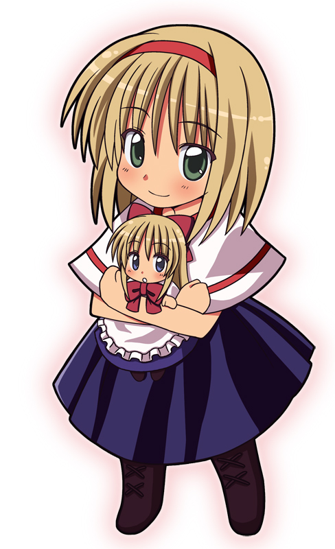 alice margatroid and shanghai doll (touhou) drawn by tachibana_(dekitate_amaguri)