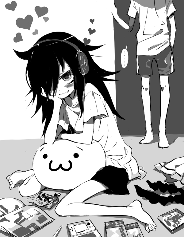 kuroki tomoko and kuroki tomoki (watashi ga motenai no wa dou kangaetemo omaera ga warui!) drawn by lenny-tree