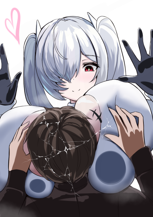 commander and cinderella (goddess of victory: nikke) drawn by kurono_suzuran