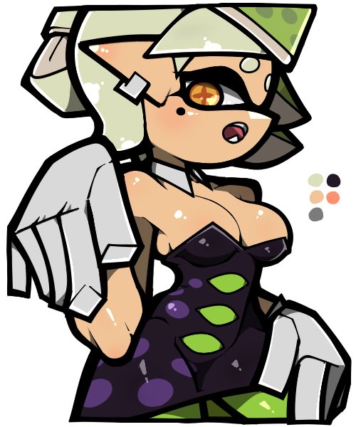marie (splatoon and 1 more) drawn by name_omoitukan2