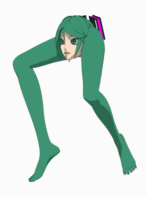 hatsune miku and shiteyan'yo (vocaloid) drawn by deino_(deino3330)