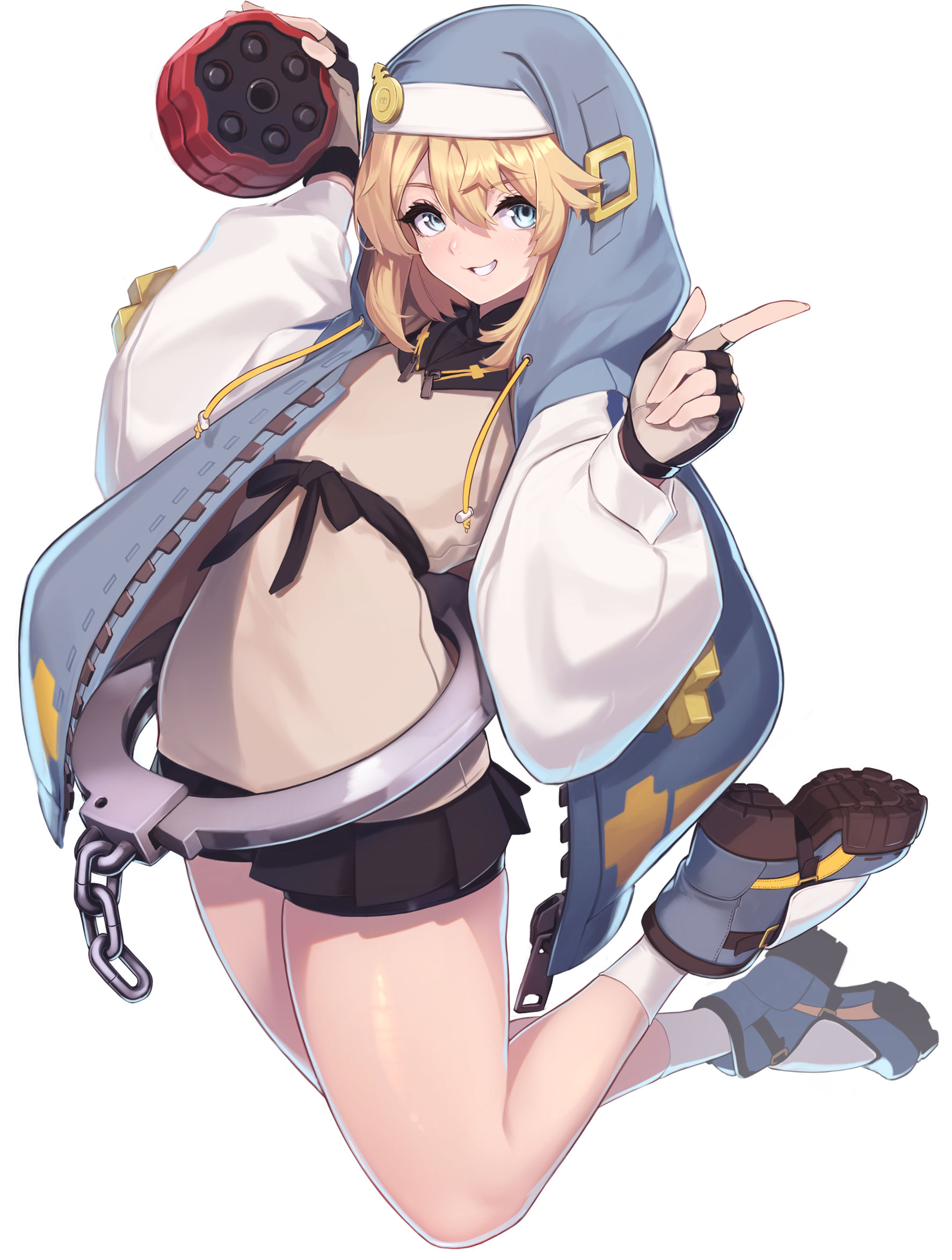bridget (guilty gear and 1 more) drawn by ubo_(ubo_tales)