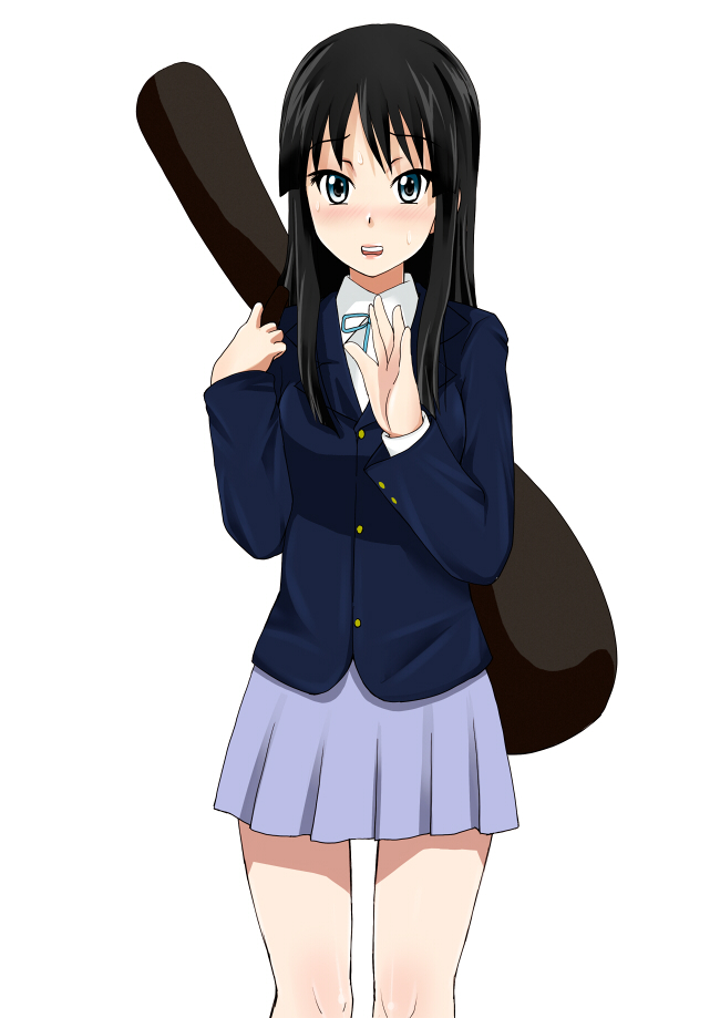 akiyama mio (k-on! and 1 more) drawn by ichihisa
