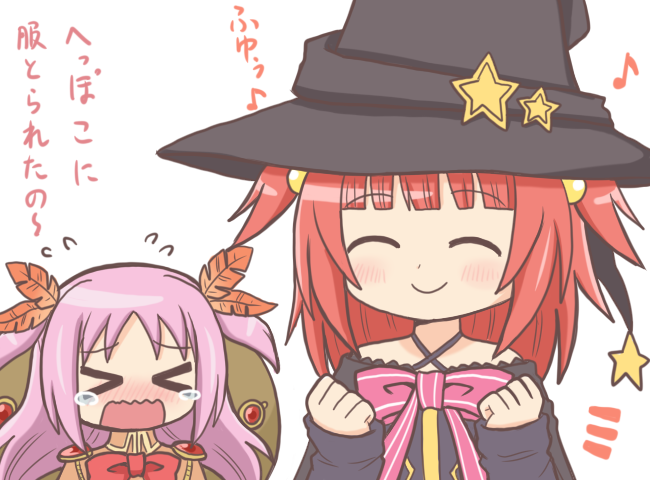 misono karin and akino kaede (mahou shoujo madoka magica and 1 more) drawn by reverse_(bluefencer)