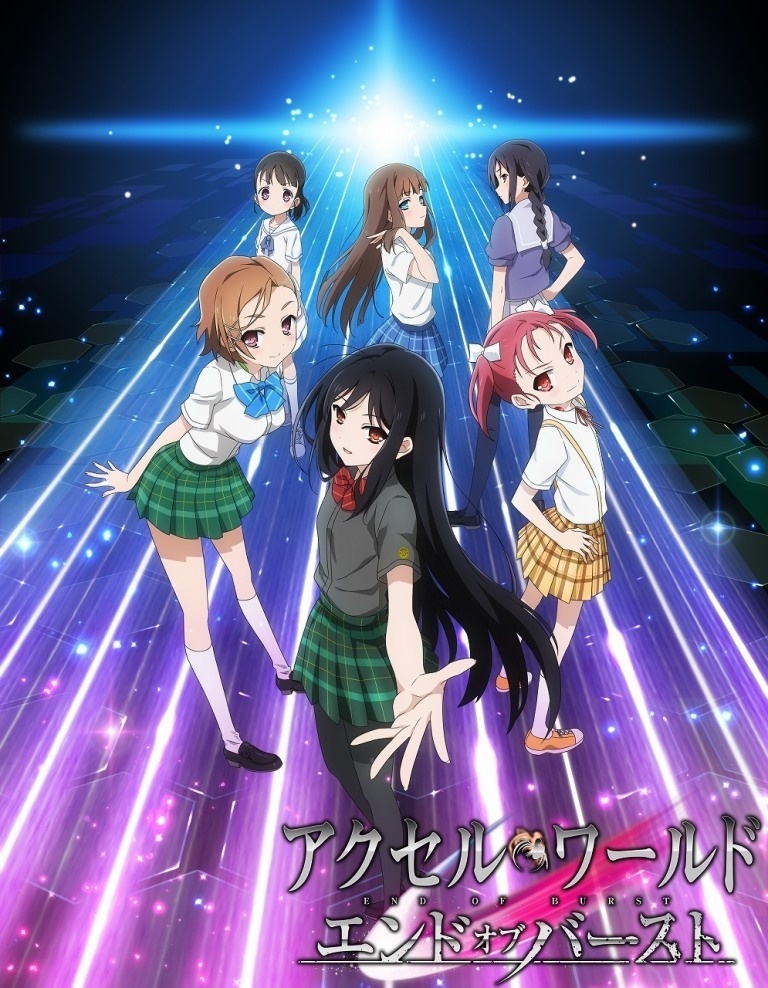 kuroyukihime, kouzuki yuniko, kurashima chiyuri, kurasaki fuuko, shinomiya utai, and 1 more (accel world)
