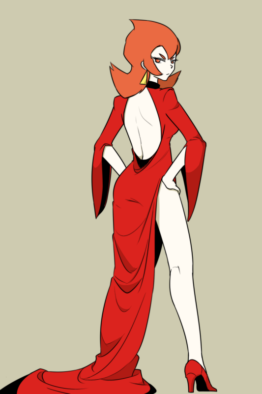 ariana (pokemon and 1 more) drawn by rikuhiko