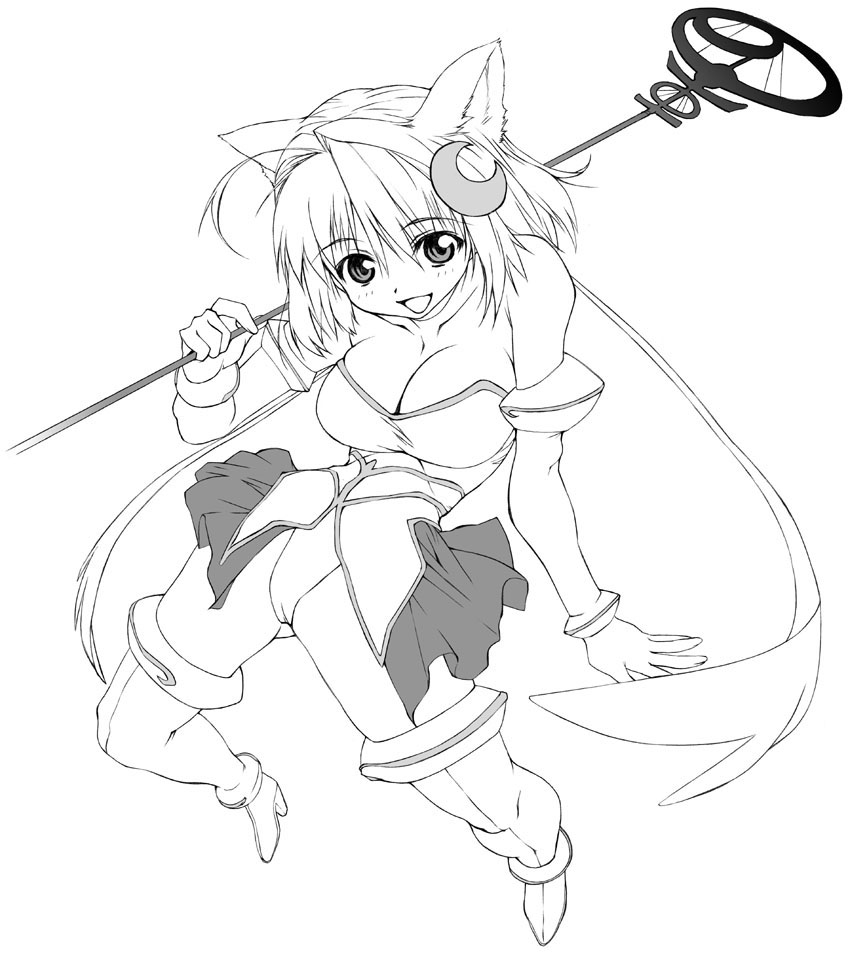 arcueid brunestud and phantas-moon (tsukihime and 1 more) drawn by yamaguchi_homupe