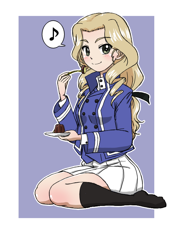 sofue (girls und panzer and 1 more) drawn by takahashi_kurage