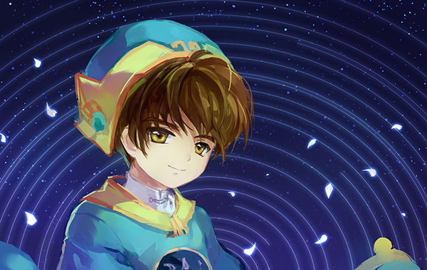 li syaoran (cardcaptor sakura) drawn by cat_princess