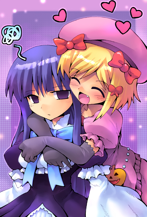 frederica bernkastel and lambdadelta (umineko no naku koro ni) drawn by kurogarasu
