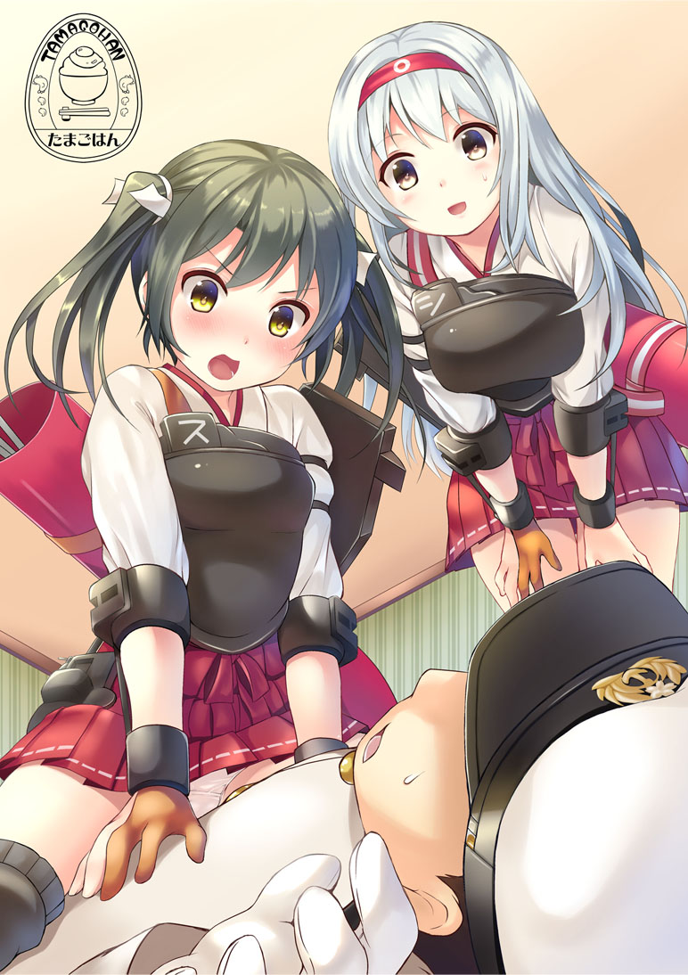 admiral, zuikaku, and shoukaku (kantai collection) drawn by 5han