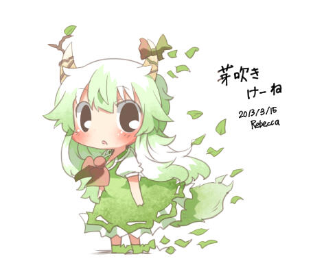 kamishirasawa keine and ex-keine (touhou) drawn by rebecca_(keinelove)