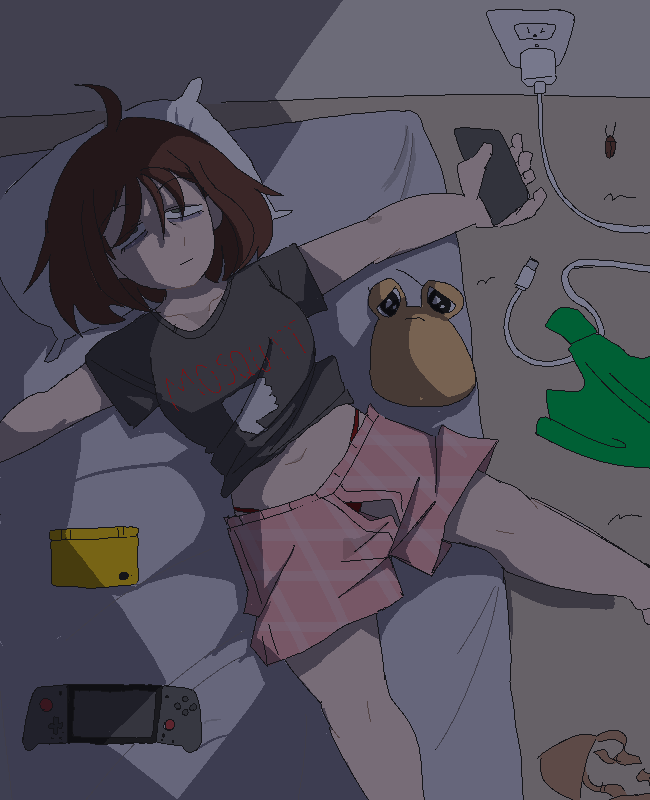 pou (original and 1 more) drawn by piroeoe