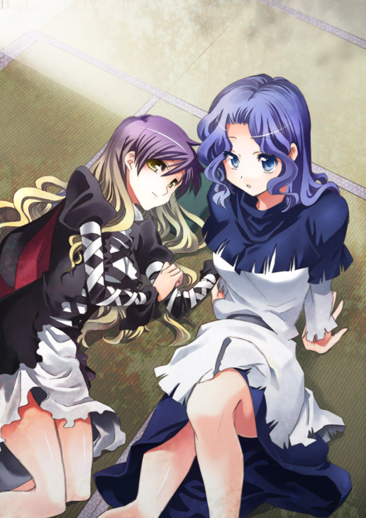 hijiri byakuren and kumoi ichirin (touhou) drawn by kanae_yuzuru