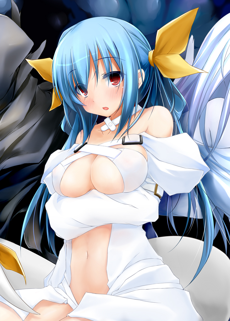 dizzy, necro, and undine (guilty gear) drawn by dd_mayohara