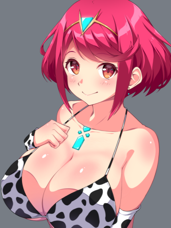 pyra (xenoblade chronicles and 1 more) drawn by f_1chan