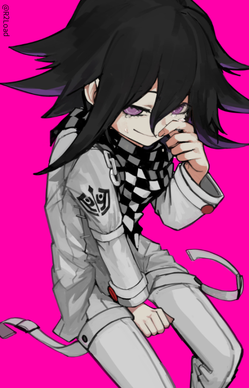 oma kokichi (danganronpa and 1 more) drawn by r2load