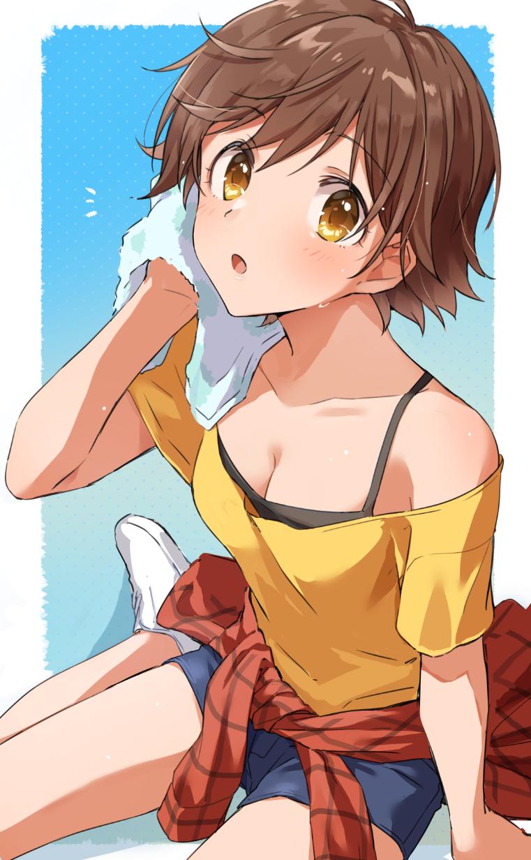 honda mio (idolmaster and 1 more) drawn by zattape