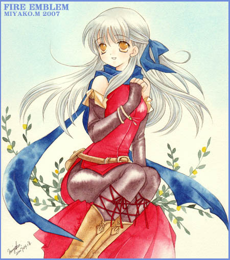micaiah (fire emblem and 1 more) drawn by garasunomori