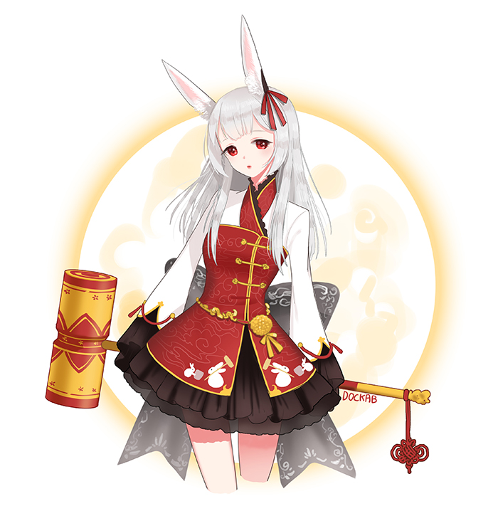 luna angel (nikki and 1 more) drawn by dockab