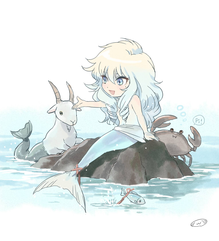 pisces aphrodite, capricorn shura, and cancer death mask (saint seiya) drawn by mizuhara_aki