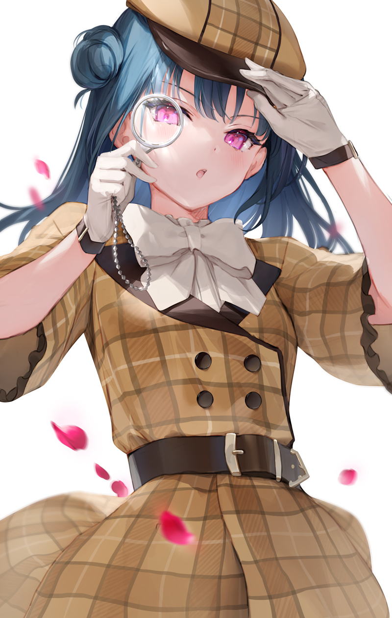 tsushima yoshiko (love live! and 2 more) drawn by mignon
