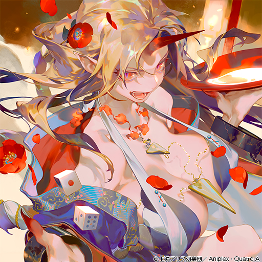 hoshiguma yuugi (touhou and 2 more) drawn by rei_(sanbonzakura)