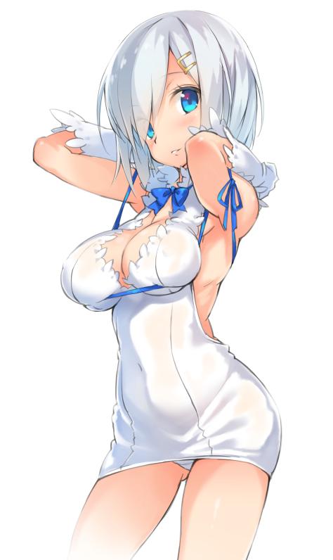 hamakaze and hestia (kantai collection and 1 more) drawn by rokushou
