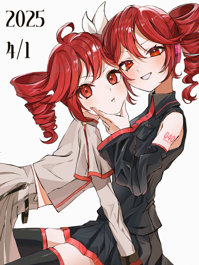 kasane teto (utau and 1 more) drawn by ramika_(ramika0606)