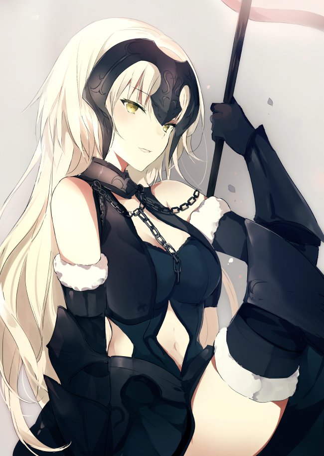 jeanne d'arc alter (fate and 1 more) drawn by lpip