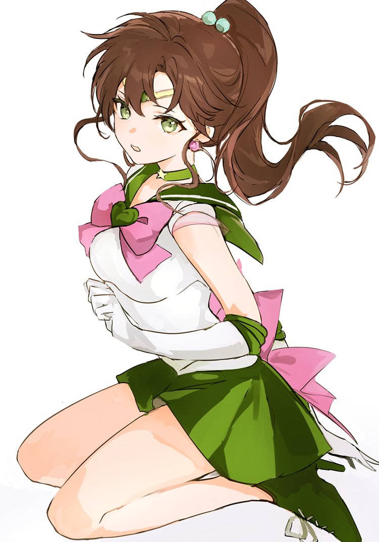 kino makoto, sailor jupiter, and super sailor jupiter (bishoujo senshi sailor moon) drawn by lpip